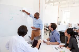 Whiteboards for meeting